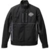 Harley-Davidson Softshell Jacke Bar & Shield Schwarz/grau -Motorradzubehör 98405 22vm f3