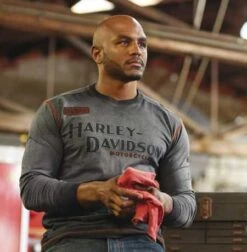 Harley-Davidson Longsleeve Iron Block -Motorradzubehör 99010 17vm 32