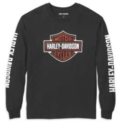 Harley-Davidson Bar & Shield Longsleeve Schwarz