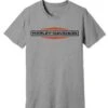 Harley-Davidson T-Shirt Stacked Logo Heather Grau 1 Harley-Davidson T-Shirt Stacked Logo Heather Grau -Motorradzubehör 99019 22vm