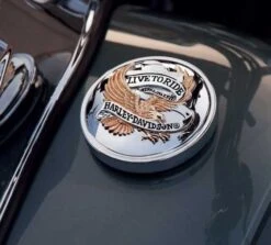 Harley Davidson Tankdeckel-Medaillon Live To Ride 7 Harley Davidson Tankdeckel-Medaillon Live To Ride -Motorradzubehör 99020 90t 3