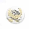 Harley Davidson Medaillon 3.5" Live To Ride Gold