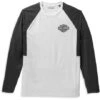 Harley-Davidson Longsleeve Performance Bar & Shield Weiß/schwarz 2 Harley-Davidson Longsleeve Performance Bar & Shield Weiß/schwarz -Motorradzubehör 99053 22vm f2