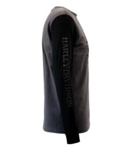 Harley-Davidson Longsleeve Willie G Skull Colorblock Grau/schwarz -Motorradzubehör 99066 22vm 4