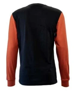 Harley-Davidson Longsleeve Colorblocked Bar & Shield Schwarz/orange -Motorradzubehör 99067 22vm 31