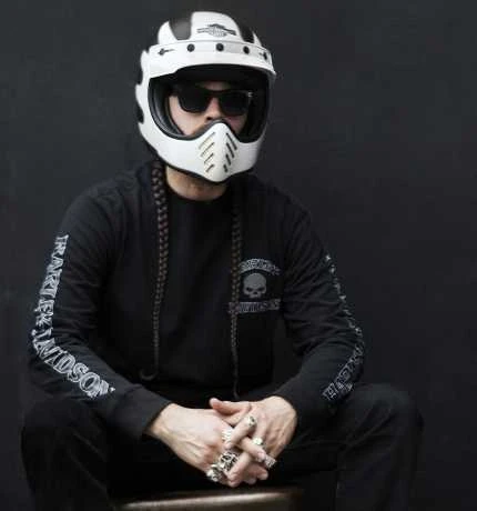 Harley-Davidson Skull Longsleeve, Schwarz 7 Harley-Davidson Skull Longsleeve, Schwarz – Bild 5