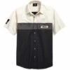 Harley-Davidson Hemd Racing Colorblock Kurzarm -Motorradzubehör 99166 19vm1
