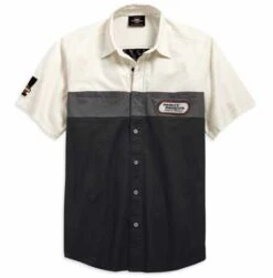 Harley-Davidson Hemd Racing Colorblock Kurzarm
