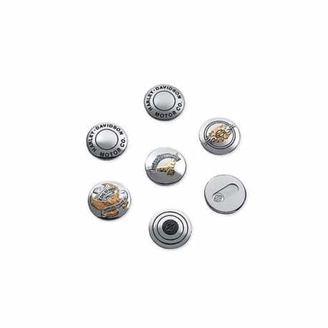 Harley Davidson Bremssattel-Zierscheibe Live To Ride Gold 4 Harley Davidson Bremssattel-Zierscheibe Live To Ride Gold – Bild 2