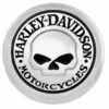 Harley Davidson Tankdeckel-Medaillon Willie G Skull -Motorradzubehör 99670 04 harley