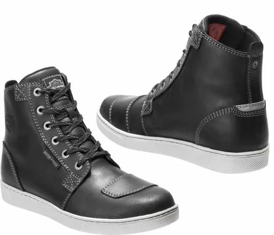 Harley-Davidson Schuhe Steinman Schwarz 6 Harley-Davidson Schuhe Steinman Schwarz – Bild 4