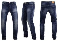 John Doe Jeans Ironhead XTM Used Dunkel Blau -Motorradzubehör jdd2022 41