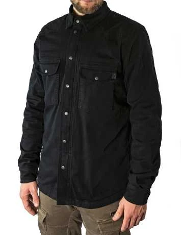 John Doe Motoshirt Motorrad Hemd Schwarz 8 John Doe Motoshirt Motorrad Hemd Schwarz – Bild 6