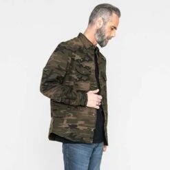 John Doe Motoshirt Motorrad Hemd New Camouflage -Motorradzubehör jdl5014v 6