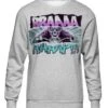 John Doe Sweatshirt Braaap Grau -Motorradzubehör jds30101