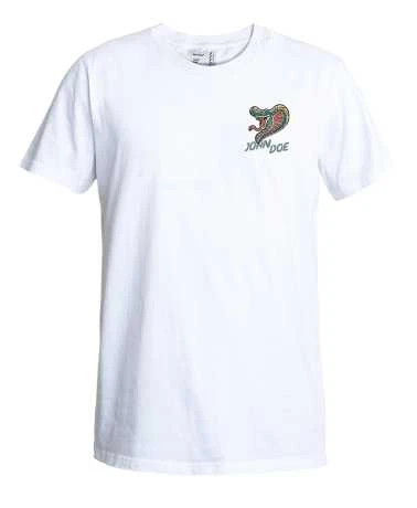 John Doe T-Shirt Snake II Weiß 3 John Doe T-Shirt Snake II Weiß