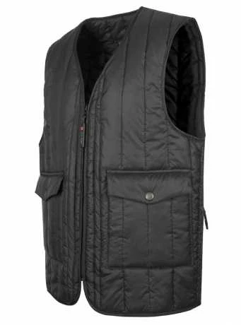 John Doe Classic Biker Weste, Schwarz 5 John Doe Classic Biker Weste, Schwarz – Bild 3