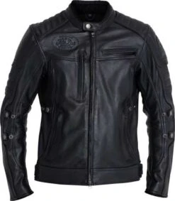 John Doe Technical Lederjacke XTM Schwarz
