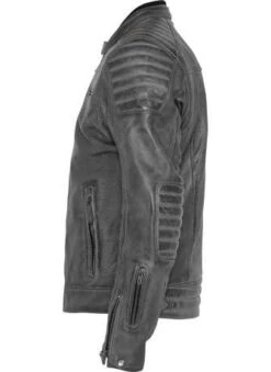 John Doe Lederjacke Storm Grau 10 John Doe Lederjacke Storm Grau -Motorradzubehör jle6010 dexter storm grey john doe31