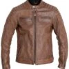 John Doe Lederjacke Storm Tobacco Braun