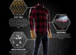 John Doe Motoshirt Motorrad Hemd Camou -Motorradzubehör john doe jdl5008 53