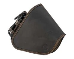 Deemeed Outsider Vintage Seitentasche Schwarz & Orange Gestickt