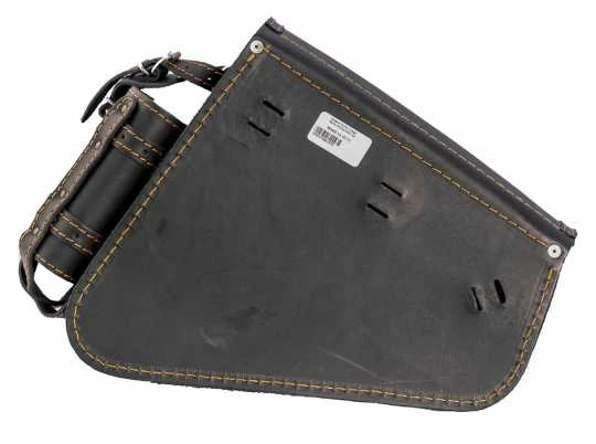 Deemeed Outsider Vintage Seitentasche Schwarz & Orange Stitching 5 Deemeed Outsider Vintage Seitentasche Schwarz & Orange Stitching – Bild 3