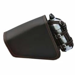 Deemeed Outsider Vintage Seitentasche Schwarz & Orange Stitching