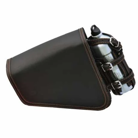 Deemeed Outsider Vintage Seitentasche Schwarz & Orange Stitching 3 Deemeed Outsider Vintage Seitentasche Schwarz & Orange Stitching