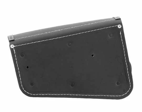 Deemeed Outsider Bobster Satteltasche Links Schwarz & Ecry Stitching 5 Deemeed Outsider Bobster Satteltasche Links Schwarz & Ecry Stitching – Bild 3