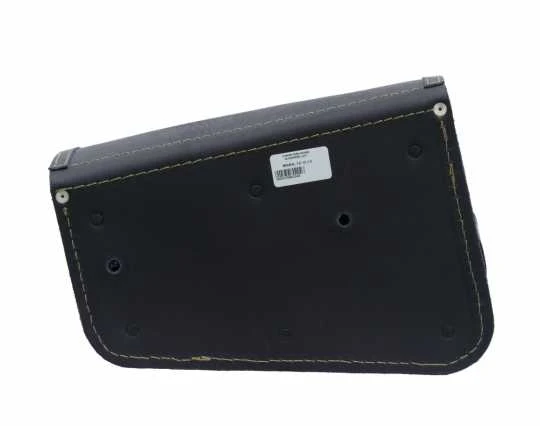 Deemeed Outsider Bobster Satteltasche Links Schwarz & Grünes Stitching 5 Deemeed Outsider Bobster Satteltasche Links Schwarz & Grünes Stitching – Bild 3