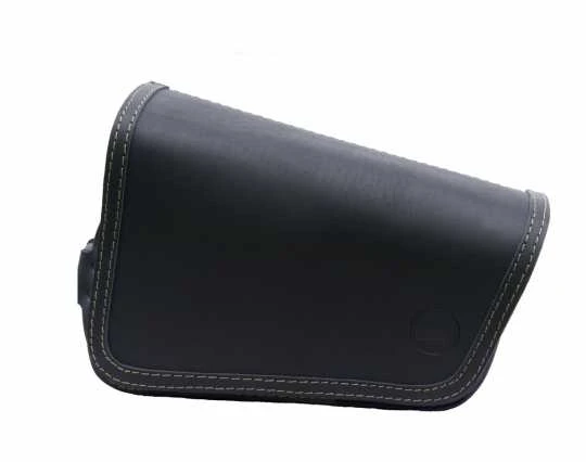 Deemeed Outsider Bobster Satteltasche Links Schwarz & Grünes Stitching 3 Deemeed Outsider Bobster Satteltasche Links Schwarz & Grünes Stitching