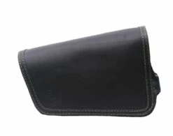 Deemeed Outsider Bobster Satteltasche Rechts Schwarz & Grünes Stitching