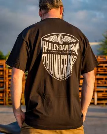 Harley-Davidson T-Shirt Words Schwarz 7 Harley-Davidson T-Shirt Words Schwarz – Bild 5