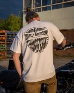 Harley-Davidson T-Shirt Rebel Weiß -Motorradzubehör r004371v 41