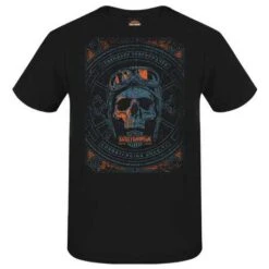 Harley-Davidson T-Shirt Blueprint Schwarz