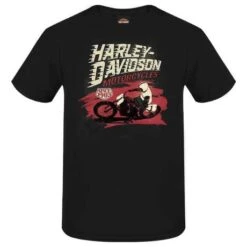 Harley-Davidson T-Shirt Fast Track Schwarz