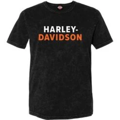 Harley-Davidson T-Shirt H-D Name Schwarz