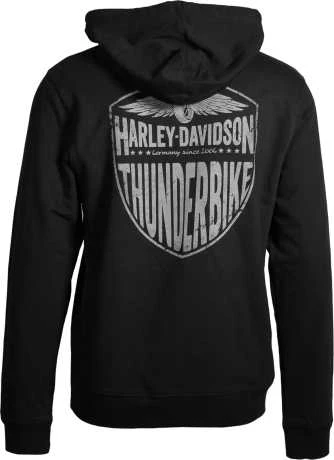 Harley-Davidson Zip Hoodie Mini Willie H-D Schwarz 4 Harley-Davidson Zip Hoodie Mini Willie H-D Schwarz – Bild 2