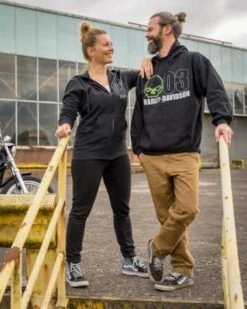 Harley-Davidson Hoodie Willie Glow H-D Schwarz -Motorradzubehör r004595v 51