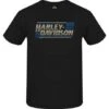 Harley-Davidson T-Shirt Glide Schwarz 2 Harley-Davidson T-Shirt Glide Schwarz -Motorradzubehör r0046792