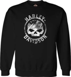 Harley-Davidson Longsleeve Ink Shield Schwarz