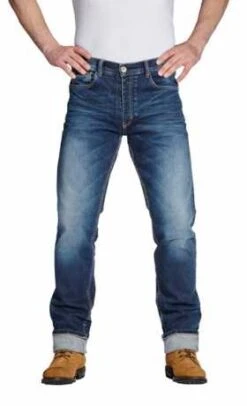 Rokker Biker Jeans Iron Selvage Blau 11 Rokker Biker Jeans Iron Selvage Blau -Motorradzubehör rok1050v