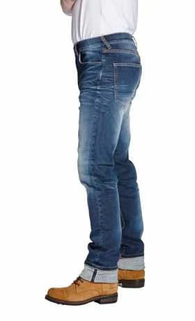 Rokker Biker Jeans Iron Selvage Blau 5 Rokker Biker Jeans Iron Selvage Blau – Bild 3