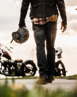 Rokkertech Tapered Slim Jeans Dunkelblau 11 Rokkertech Tapered Slim Jeans Dunkelblau -Motorradzubehör rok1072 2