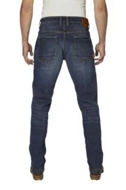 Rokkertech Tapered Slim Jeans Dunkelblau 8 Rokkertech Tapered Slim Jeans Dunkelblau -Motorradzubehör rok1072 2a
