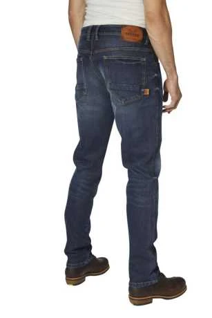 Rokkertech Tapered Slim Jeans Dunkelblau 5 Rokkertech Tapered Slim Jeans Dunkelblau – Bild 3