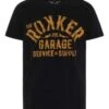 Rokker T-Shirt Garage Schwarz/gelb -Motorradzubehör rokker c3011461
