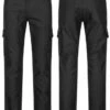 Rokker Black Jack Slim Jeans Schwarz -Motorradzubehör rokker1101 black jack slim1