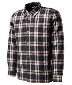 Roland Sands Buellton Motorradhemd Schwarz/weiß/rot